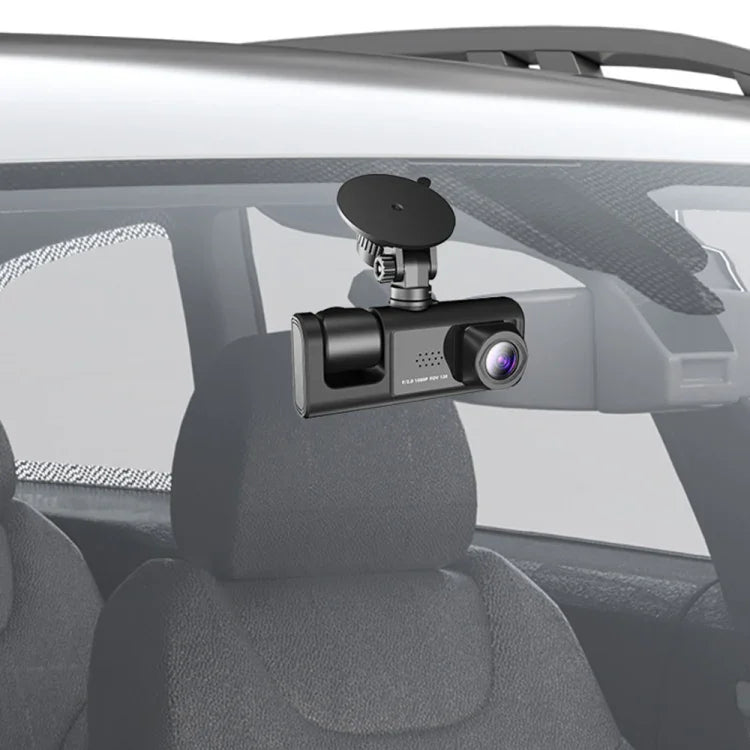 A1 3-Linsen-Video HD Nachtsicht-Auto-Fahrtenschreiber, mit Rückfahrkamera, A1