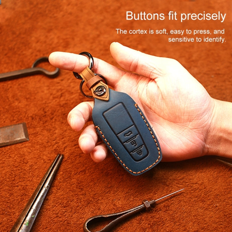 For Toyota Car Cowhide Leather Key Protective Cover Key Case, Two Keys Version, For Toyota, Two Keys Version, For Toyota,Two Keys Version, For Toyota , Two Keys Version
