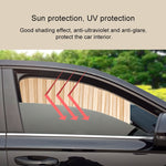 4-teiliges Auto-Sonnenschutz-Set für die Windschutzscheibe