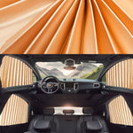 4-teiliges Auto-Sonnenschutz-Set für die Windschutzscheibe
