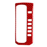Car Carbon Fiber Gear Button Frame Decorative Sticker for Honda Tenth Generation Civic 2016-2019, Right Drive, Gear Button Right Drive