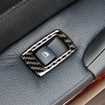 4 PCS Carbon Fiber Car Left Driving Lifting Panel Decorative Sticker without Folding for BMW E90 / 320i / 325i, Diameter: 35.8cm, without Folding,Diameter: 35.8cm