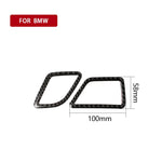 Carbon Fiber Car Instrument Air Outlet Decorative Sticker for BMW 5 Series F10 2011-2017,Sutible for Left Driving, Instrument Air Outlet