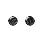 Car Carbon Fiber Air Conditioning Button Decorative Sticker for Audi A6 S6 C7 A7 S7 4G8 2012-2018, Left and Right Drive Universal, Air Conditioning Button
