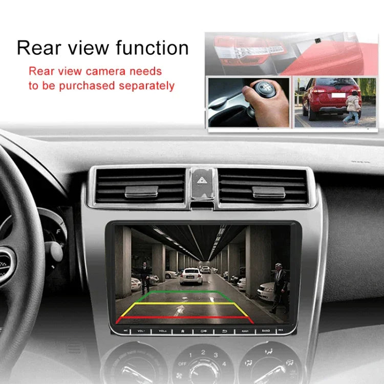 CKVW92 HD 9 Zoll 2 Din Android 6.0 Auto MP5 Player GPS Navigation Multimedia Player Bluetooth Stereo Radio für Volkswagen, unterstützt FM & Mirror Link, Europa Kartenversion, Europa Kartenversion