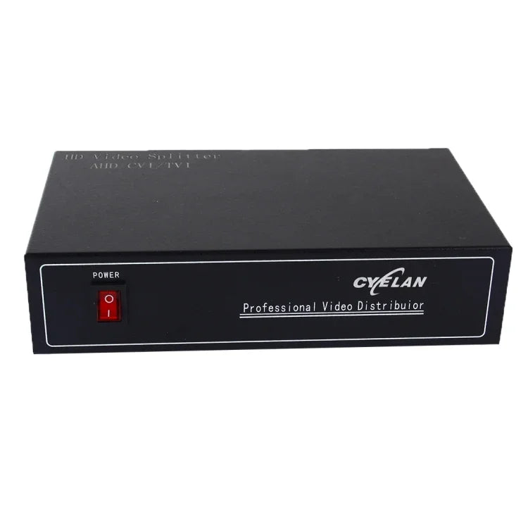 Koaxialer AHD/CVI/TVI 2-zu-4-Videosignalverteiler, 2 in 4