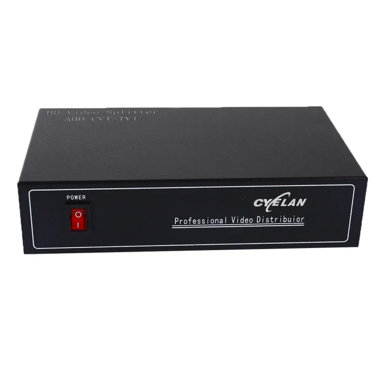 Koaxialer AHD/CVI/TVI 2-zu-4-Videosignalverteiler, 2 in 4
