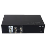 Koaxialer AHD/CVI/TVI 2-zu-4-Videosignalverteiler, 2 in 4