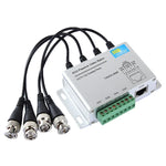 HD204A-F HD-CVI/TVI/AHD CCTV 4-Kanal UTP Passiver Video-Balun, HD204A-F