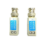 2 Stück Anpwoo 100B Upgrade Version Schraub-Koaxial-HD-CVI/AHD/CVI 1-Kanal passiver Transceiver Video-Balun, Schraub-Koaxial