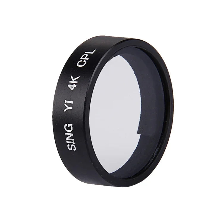 SING für Xiaomi Xiaoyi Yi II Sport Action Kamera Professioneller 4K CPL-Filter, 4K CPL-Filter