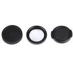 JUNESTAR Professioneller 37-mm-12,5-fach-Makro-Objektivfilter + Objektivschutzkappe für GoPro &amp; Xiaomi Xiaoyi Yi Sport-Action-Kamera, 12,5-fach-Makro-Objektiv