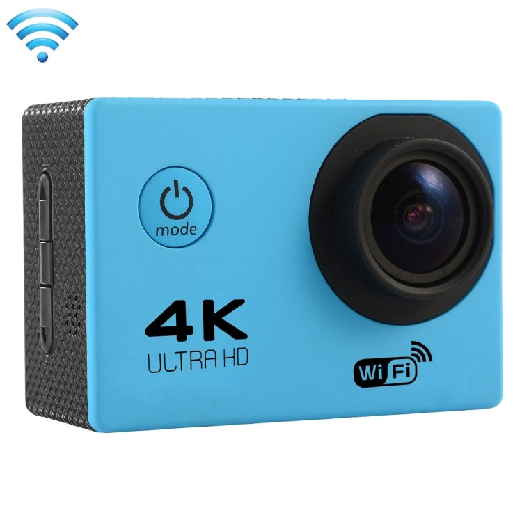 F60 2,0-Zoll-Bildschirm 170 Grad Weitwinkel WiFi Sport Action Kamera Camcorder mit wasserdichtem Gehäuse, unterstützt 64GB Micro SD-Karte, F60 (Gelb), F60 (Weiß), F60 (Silber), F60 (Magenta), F60 (Blau), F60 (Gold), F60 (Schwarz)