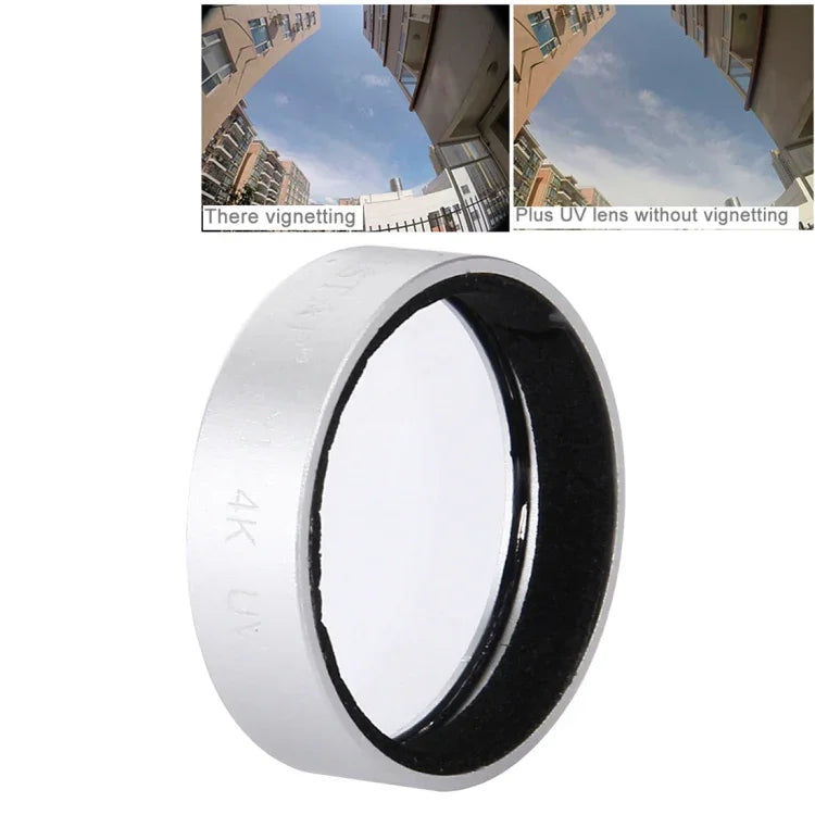 JUNESTAR UV-Filter für Xiaomi Xiaoyi Yi II 4K Sport-Action-Kamera (professionell)