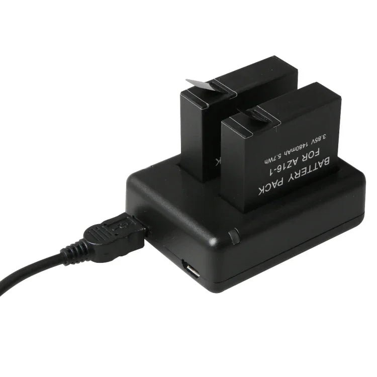 BC-AZ16 USB-Doppelakku-Ladegerät für Digitalkameras der Xiaomi Xiaoyi II 4K