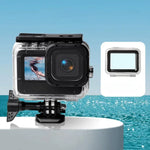 Wasserdichte Hülle + Touch-Rückseite für GoPro HERO10 Black / HERO9 Black, Hülle + Touch-Abdeckung für GoPro9