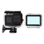 Wasserdichte Hülle + Touch-Rückseite für GoPro HERO10 Black / HERO9 Black, Hülle + Touch-Abdeckung für GoPro9