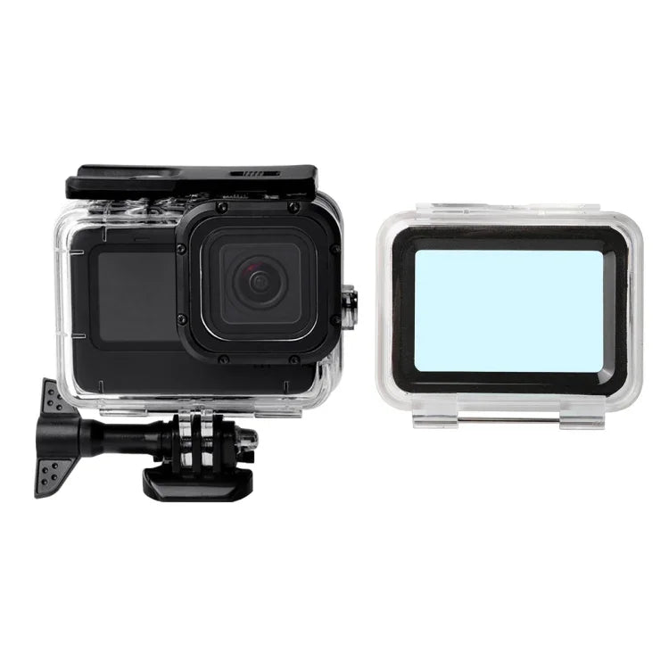 Wasserdichte Hülle + Touch-Rückseite für GoPro HERO10 Black / HERO9 Black, Hülle + Touch-Abdeckung für GoPro9