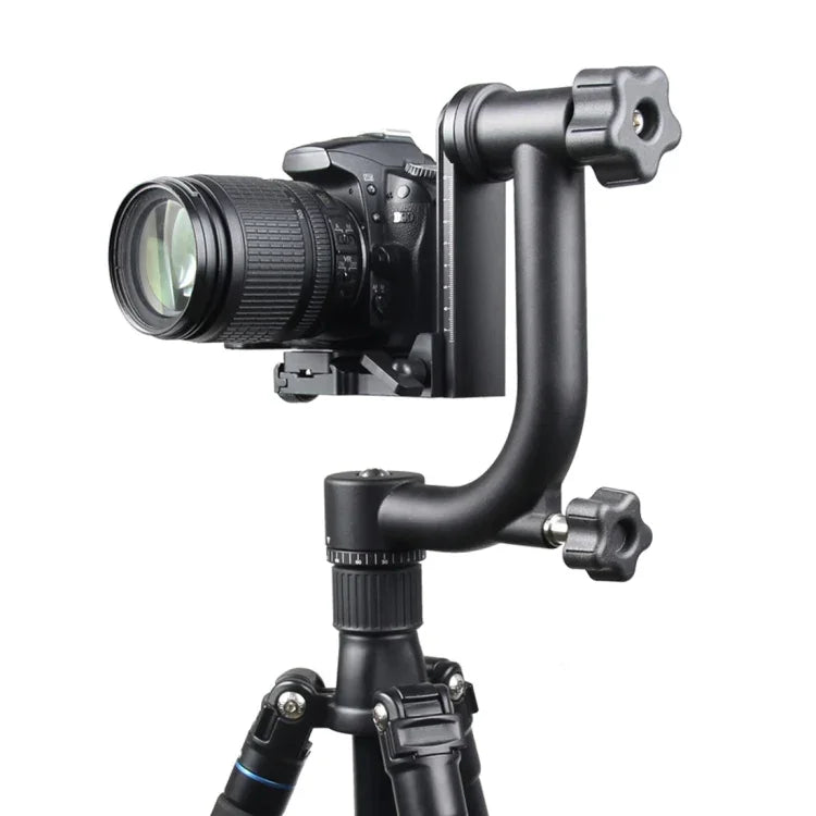 YELANGU Horizontaler 360-Grad-Gimbal-Stativkopf für Heim-DV- und SLR-Kameras, YLG0401E