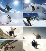 Bullet Time Rig 360-Grad-Selfie-Halterung für PULUZ Action-Sportkameras, Jaws Flex Clamp Halterung für GoPro, Insta360, DJI und andere Actionkameras, Bullet Time