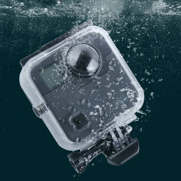 40 m wasserdichtes Schutzgehäuse für GoPro Fusion, inklusive Schnallenhalterung, Schraube und Schraubenschlüssel, für GoPro Fusion