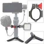 Mini-Stativhalterung + Taschenlampenverlängerung für DJI OSMO Mobile 2, Stativ + Halterung für DJI OSMO Mobile 2