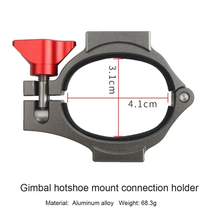 Mini-Stativhalterung + Taschenlampenverlängerung für DJI OSMO Mobile 2, Stativ + Halterung für DJI OSMO Mobile 2