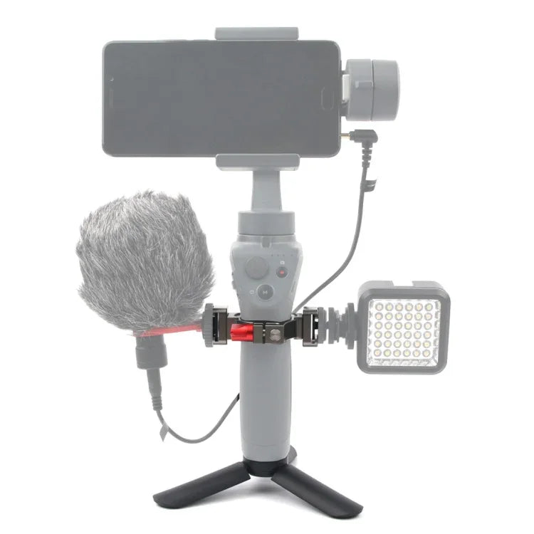 Mini-Stativhalterung + Taschenlampenverlängerung für DJI OSMO Mobile 2, Stativ + Halterung für DJI OSMO Mobile 2