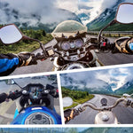 Fahrradhelm-Klebehalterung mit mehreren Gelenken, J-Haken-Schnallenhalterung und Schraube für GoPro, Insta360, DJI und andere Action-Kameras, Fahrradhelm-Kit
