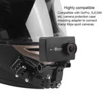 Fahrradhelm-Klebehalterung mit mehreren Gelenken, J-Haken-Schnallenhalterung und Schraube für GoPro, Insta360, DJI und andere Action-Kameras, Fahrradhelm-Kit