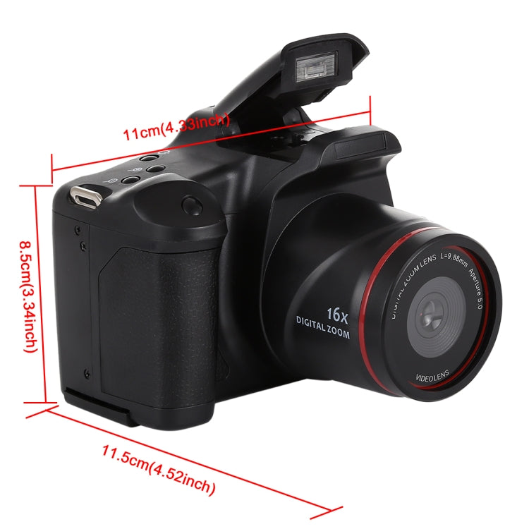 1,3 Mega Pixel HD DV Spiegelreflexkamera, 2,4 Zoll LCD, Full HD 720P Aufnahme, EIS, 720P