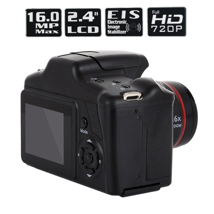 1,3 Mega Pixel HD DV Spiegelreflexkamera, 2,4 Zoll LCD, Full HD 720P Aufnahme, EIS, 720P