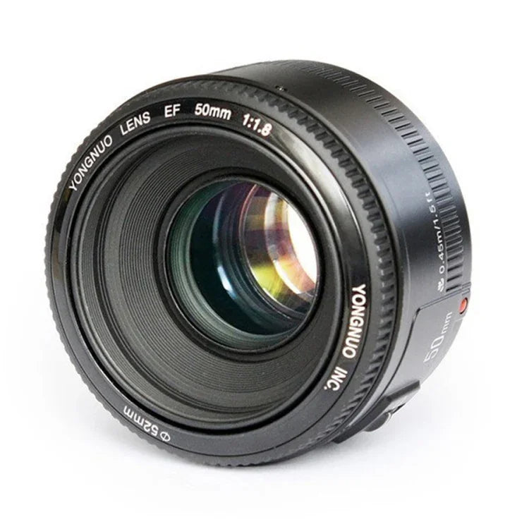 YONGNUO YN50MM F1.8C Autofokus-Objektiv für Canon EF-Mount Neues Objektiv, YN50mm F1.8C