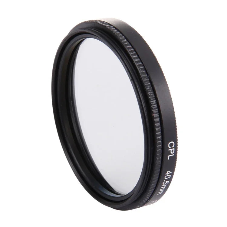 JUNESTAR 4-in-1 Profi-Objektiv: 40,5-mm-Filter (CPL + UV), wasserdichtes Gehäuse, Adapterring und Objektivschutzkappe für GoPro HERO4/3+/3 Action-Kameras.