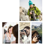 JUNESTAR 4-in-1 Profi-Objektiv: 40,5-mm-Filter (CPL + UV), wasserdichtes Gehäuse, Adapterring und Objektivschutzkappe für GoPro HERO4/3+/3 Action-Kameras.