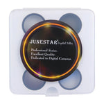JUNESTAR 6-in-1 Profi-Objektivfilter (34 mm) mit CPL, UV-Filter, Verlaufsfilter in Rot, Orange, Blau und Grau für DJI Phantom 3 &amp; 4