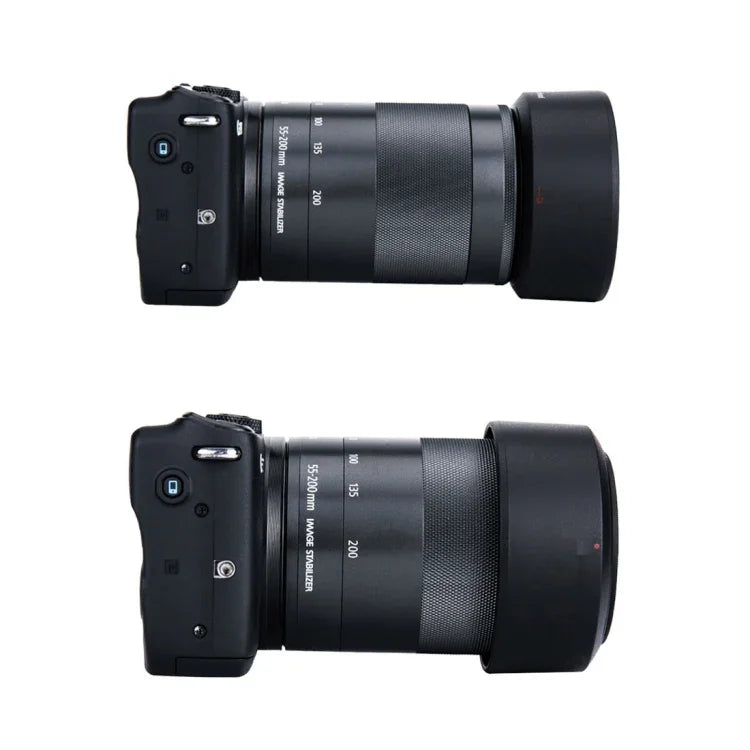 ET54-B Gegenlichtblende für Canon EF-M 55-200mm STM Objektiv, ET54-B