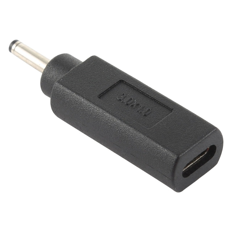 USB-C / Type-C Buchse zu 3,0 x 1,0 mm Stecker Adapterverbinder, 3,0 x 1,0 mm