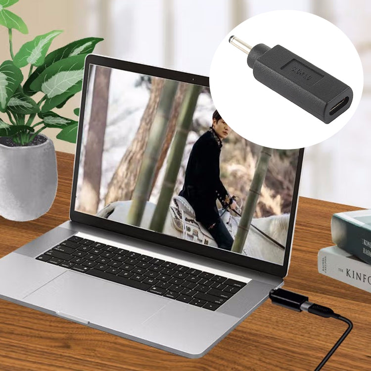 USB-C / Type-C Buchse zu 3,0 x 1,0 mm Stecker Adapterverbinder, 3,0 x 1,0 mm