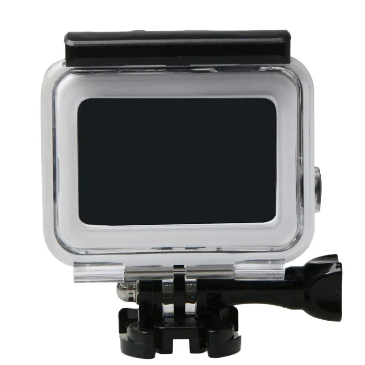 GoPro HERO6/5 Black 60m Unterwassergehäuse mit Touchscreen-Rückklappe, Filter, Schnallenbefestigung und Schraube, Objektivdemontage nicht erforderlich, wasserdicht bis 60 m