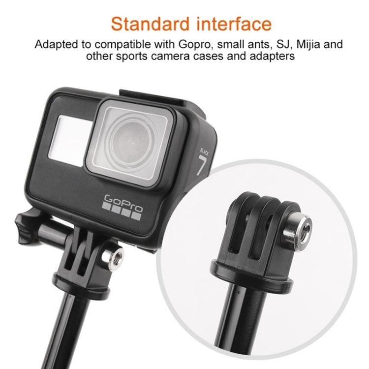 GP446 Multifunktionales Mini-Feststativ für GoPro, Insta360, DJI und andere Action-Kameras, GP446 (Schwarz), GP446 (Grau), GP446 (Blau), GP446 (Rot)