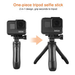 GP446 Multifunktionales Mini-Feststativ für GoPro, Insta360, DJI und andere Action-Kameras, GP446 (Schwarz), GP446 (Grau), GP446 (Blau), GP446 (Rot)