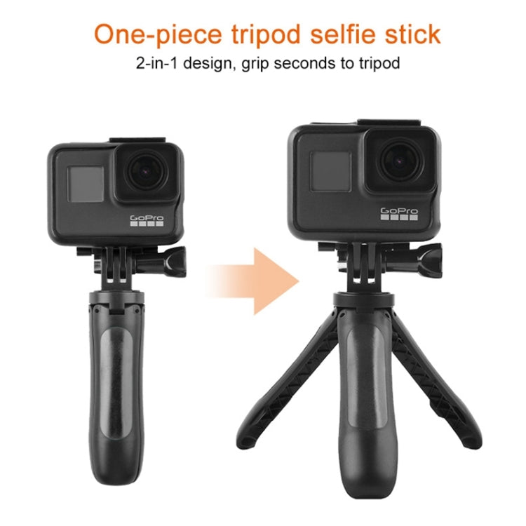 GP446 Multifunktionales Mini-Feststativ für GoPro, Insta360, DJI und andere Action-Kameras, GP446 (Schwarz), GP446 (Grau), GP446 (Blau), GP446 (Rot)