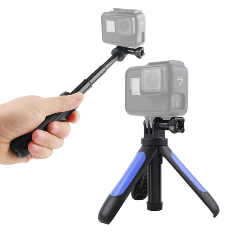 GP446 Multifunktionales Mini-Feststativ für GoPro, Insta360, DJI und andere Action-Kameras, GP446 (Schwarz), GP446 (Grau), GP446 (Blau), GP446 (Rot)