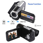 1280x720P HD 16X Digitalzoom 16,0 MP Digitale Videokamera mit 2,0-Zoll-LCD-Bildschirm