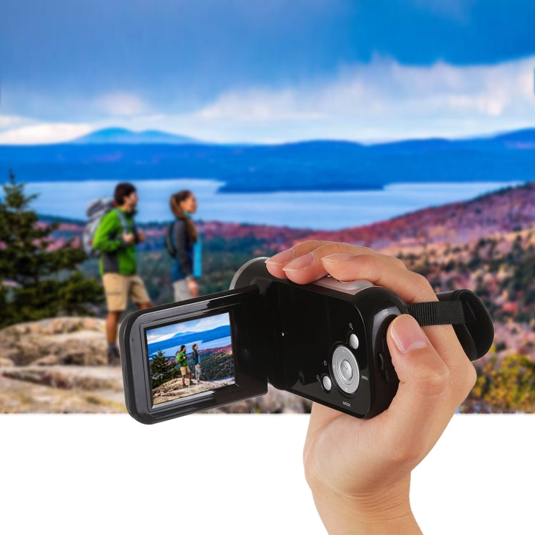 1280x720P HD 16X Digitalzoom 16,0 MP Digitale Videokamera mit 2,0-Zoll-LCD-Bildschirm