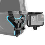 Helmgurthalterung + Rahmenhalterung, Schutzkäfig für GoPro HERO7 Black /6 /5, Helmgurthalterung + Rahmenhalterung