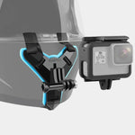 Helmgurthalterung + Rahmenhalterung, Schutzkäfig für GoPro HERO7 Black /6 /5, Helmgurthalterung + Rahmenhalterung