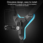 Helmgurthalterung + Rahmenhalterung, Schutzkäfig für GoPro HERO7 Black /6 /5, Helmgurthalterung + Rahmenhalterung