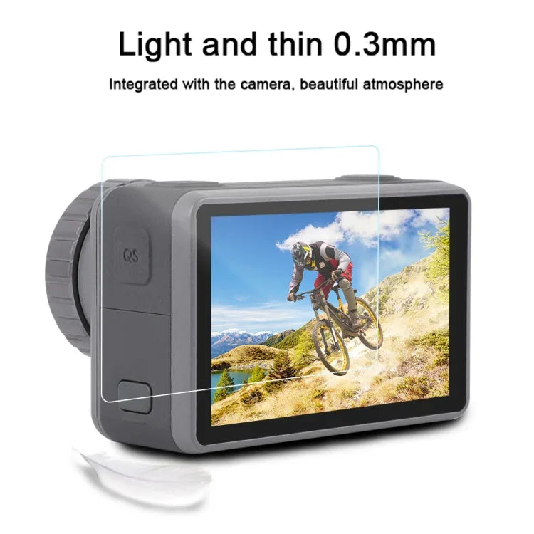 Schutzfolie für das vordere und hintere LCD-Display des DJI Osmo Action 3-in-1 Objektivs (HD), für DJI Osmo Action